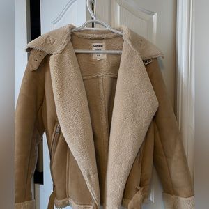 Garage Beige Jacket Coat